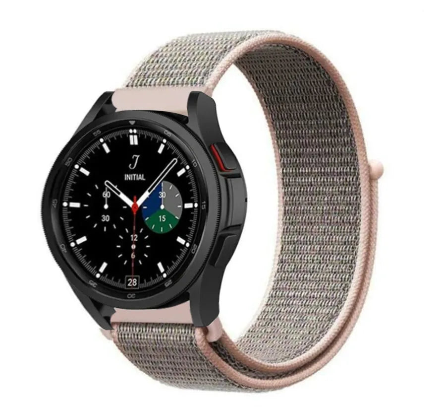Nylon Strap, on a watch, 3/4 front view