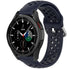 Samsung Galaxy Watch 4 Classic 46mm Silikonarmband mit Löchern (Dunkelblau)