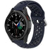 Samsung Galaxy Watch 4 Classic 46mm Silikonarmband mit Löchern (Dunkelblau)