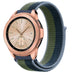 Samsung Galaxy Watch 42mm Nylonarmband (Moosgrün)