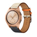 Samsung Galaxy Watch 42mm Lederarmband (Weiß / Dunkelblau)