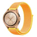 Samsung Galaxy Watch 42mm Nylon Strap (Light Yellow)