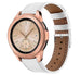 Samsung Galaxy Watch 42mm Lederarmband (Weiß)