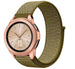 Samsung Galaxy Watch 42mm Nylonarmband (Olivgrün)