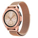 Samsung Galaxy Watch 42mm Milanese-Armband (Roségold)