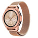 Samsung Galaxy Watch 42mm Milanese-Armband (Roségold)