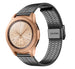 Samsung Galaxy Watch 42mm Edelstahl-Armband (Schwarz)