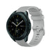 Samsung Galaxy Watch 42mm Luxus-Silikonarmband (Grau)