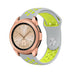 Samsung Galaxy Watch 42mm Sportarmband (Grau / Gelb)