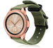 Samsung Galaxy Watch 42mm Nylon-Schnallenarmband (Grün)