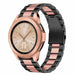Samsung Galaxy Watch 42mm Stahlarmband (Schwarz/Rosa)