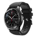 Samsung Gear S3 Classic / Frontier Silikonarmband (Schwarz)