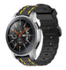 Samsung Galaxy Watch 46mm Sportschnallenarmband (Schwarz/Gelb)