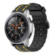 Samsung Galaxy Watch 46mm Sportschnallenarmband (Schwarz/Gelb)