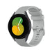 Samsung Galaxy Watch 5 - 40mm Luxus-Silikonarmband (Grau)