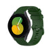 Samsung Galaxy Watch 5 - 40mm Luxus-Silikonarmband (Armeegrün)