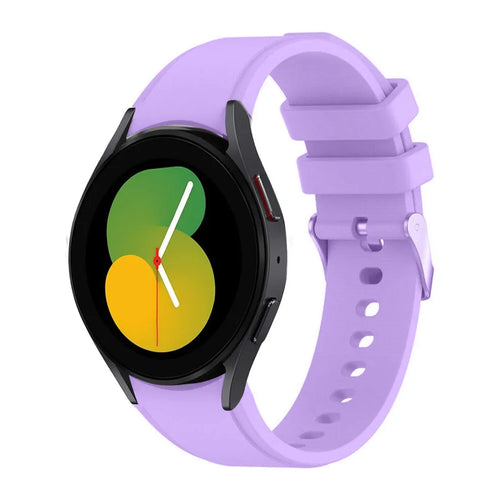 Silicone Strap 'Perfect Fit', on a watch, 3/4 front view