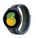 Samsung Galaxy Watch 5 - 40mm Nylonarmband (MoosGrün)