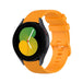 Samsung Galaxy Watch 5 - 40mm Luxus-Silikonarmband (Orange)