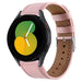 Samsung Galaxy Watch 5 - 40mm Lederarmband (Rosa)