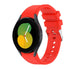 Samsung Galaxy Watch 5 - 40mm Silikonarmband (Hellrot)