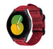 Samsung Galaxy Watch 5 - 40mm Nylon-Schnallenarmband (Rot)