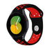 Samsung Galaxy Watch 5 - 40mm Sportarmband (Schwarz/Rot)