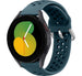 Samsung Galaxy Watch 5 - 40mm Silikonarmband mit Löchern (Felsengrün)