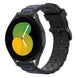 Samsung Galaxy Watch 5 - 40mm Sportschnallenarmband (Schwarz/Blau)