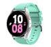 Samsung Galaxy Watch 5 44 mm Silikonarmband mit Schnalle (Aqua)