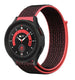 Samsung Galaxy Watch 5 Pro Nylonarmband (Schwarz/Rot)