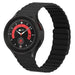 Samsung Galaxy Watch 5 Pro magnetisches Silikonarmband (Schwarz)