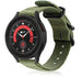 Samsung Galaxy Watch 5 Pro Nylon-Schnallenarmband (Grün)