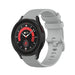 Samsung Galaxy Watch 5 Pro Luxus-Silikonarmband (Grau)