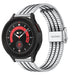Samsung Galaxy Watch 5 Pro Fine Steel Strap (Silver/Black)