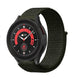 Samsung Galaxy Watch 5 Pro Nylonarmband (Dunkelgrün)