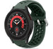 Samsung Galaxy Watch 5 Pro Silikonarmband mit Löchern (Armeegrün)
