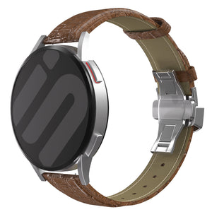 Withings Steel HR Sport Luxuriöses Lederarmband (Braun)