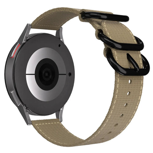 Polar Street X Schnallen-Nylonarmband (Khaki)