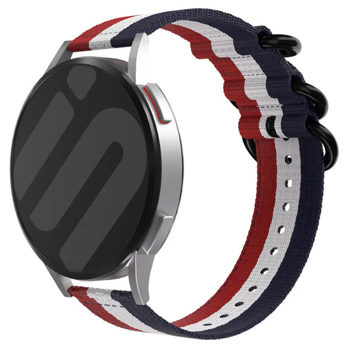 OnePlus Watch Nylonarmband mit Schnallenverschluss (Farbenfroh)