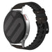 Amazfit GTR 3 (Pro) Silikon-/Lederarmband (Schwarz/Braun)