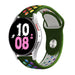 Samsung Galaxy Watch 5 44mm Sport Strap (Army Green/Rainbow)