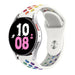 Samsung Galaxy Watch 5 - 44mm Sportarmband (Weiß/Bunt)