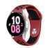 Samsung Galaxy Watch 5 - 44mm Sportarmband (Rot/Schwarz)