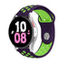 Samsung Galaxy Watch 5 - 44mm Sportarmband (Lila/Grün)