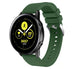 Samsung Galaxy Watch Active / Active 2 Silikonarmband (Armeegrün)