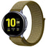 Samsung Galaxy Watch Active / Active 2 Nylonarmband (Olivgrün)