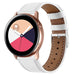 Samsung Galaxy Watch Active / Active 2 Lederarmband (Weiß)