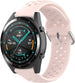 Huawei Watch GT 2 Silikonarmband mit Löchern (Hellrosa)