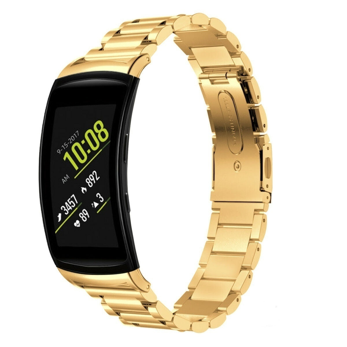 Samsung Gear Fit 2 (Pro) Gliederarmband (Gold)